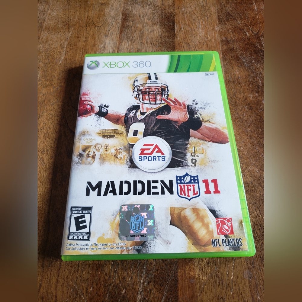 Madden NFL 11 for Xbox 360 - Green Case